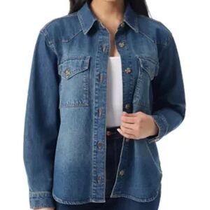 NWT "Gloria Vanderbilt" Shacket Woman's Size Medium